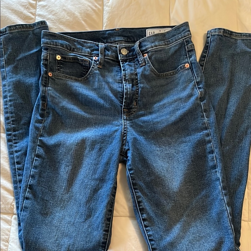 GAP True skinny high rise Jeans
